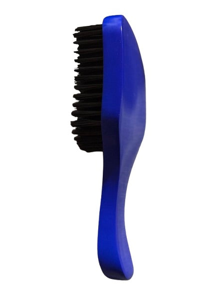 Magic Wave Curved Brush- Small Blue (Hard)