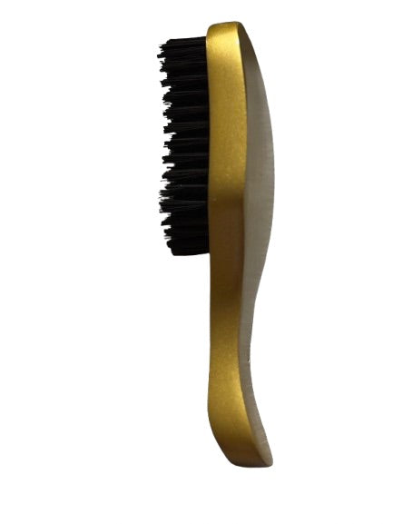 Magic Wave Curved Brush - Small Gold (Hard)