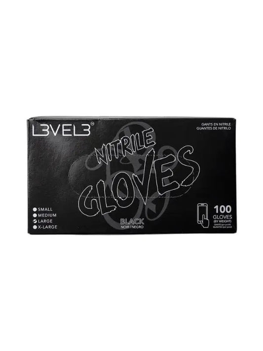 L3VEL3 Professional Nitrile Gloves -Large