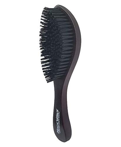 Magic Wave Curved Brush- Large Brown (Hard)