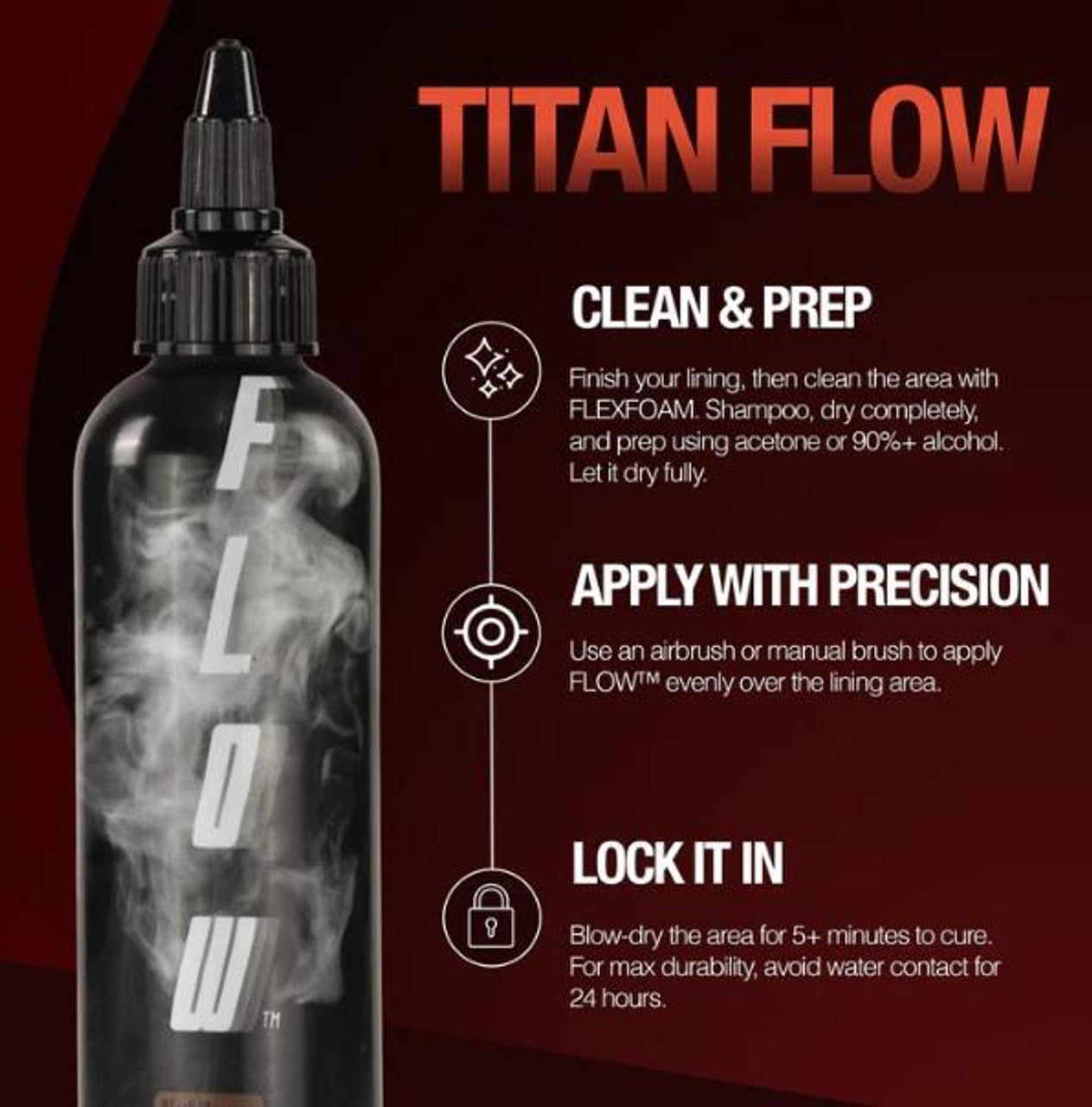 Flow Semi Black/Brown Enhancement 4oz