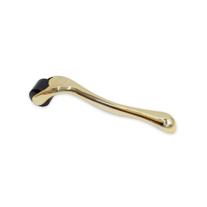 Black Ice Micro Needle Derma Roller Gold