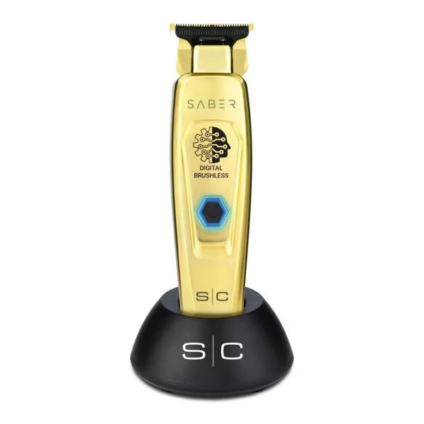 Saber Gold Professional Hair Trimmer with Digital Brushless Motor