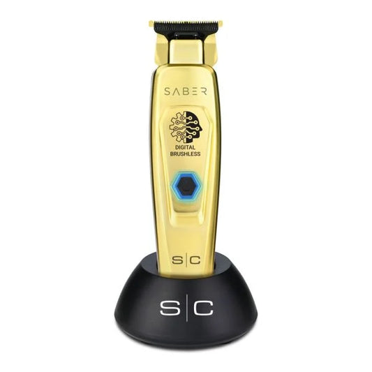 Saber Gold Professional Hair Trimmer with Digital Brushless Motor